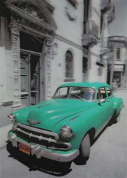 3D Poster Cuban Oldtimer