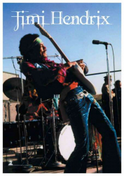 Posterfahne Jimi Hendrix | 786