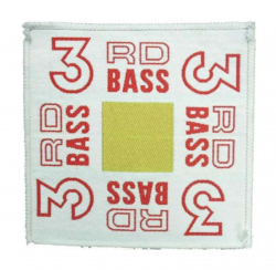 3Rd Bass Aufnäher | R328