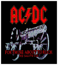 AC/DC For Those About To Rock Aufnäher | 1507
