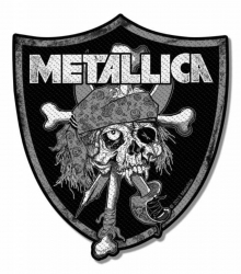 Metallica Raiders Skull Aufnäher | 2728