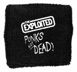 The Exploited Punks not Dead Sweatband