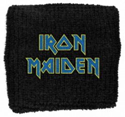 Schweißband Iron Maiden Blue Logo