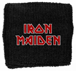 Iron Maiden Red Logo Sweatband